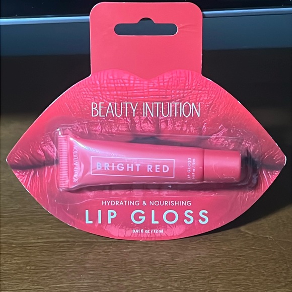 💋Bright Red Lip Gloss - Picture 1 of 4